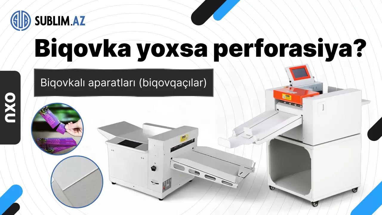 Biqovka yoxsa perforasiya?