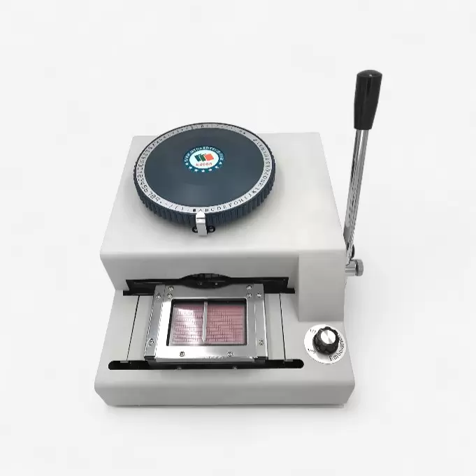 Plastik kart embosser