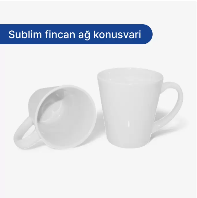 Sublim fincan ağ konusvari