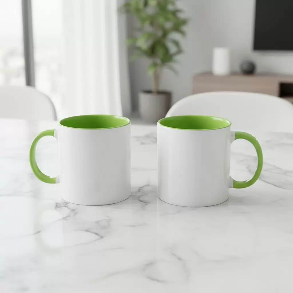 Sublim fincan/içi və qulpu rəngli thumb 2