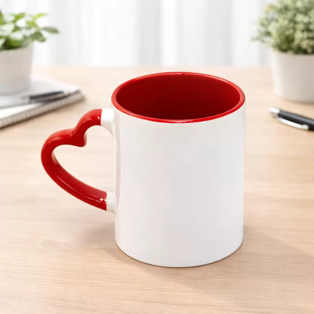 Ürək qulp fincan 11oz thumb 1