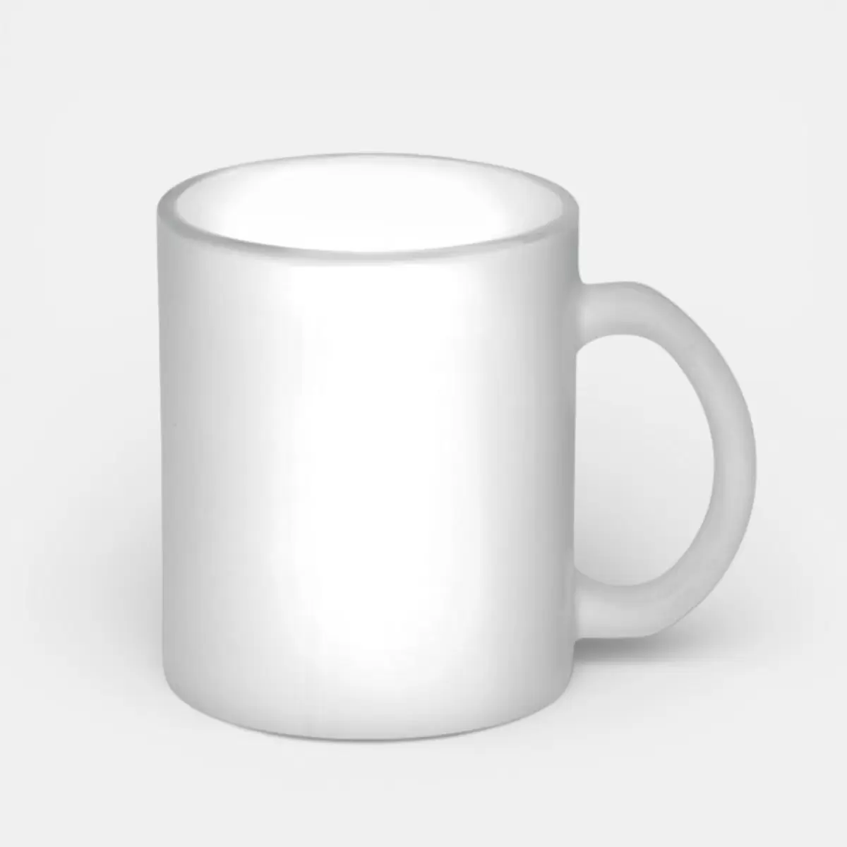 Şəffaf mat fincan 11oz