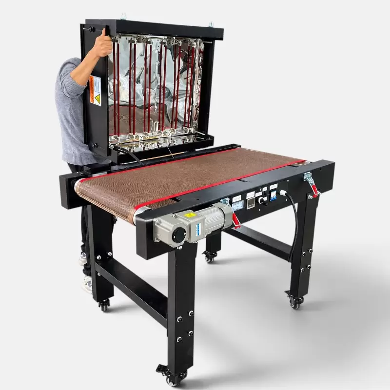 Konveyer lentli infraqırmızı tunel quruducusu